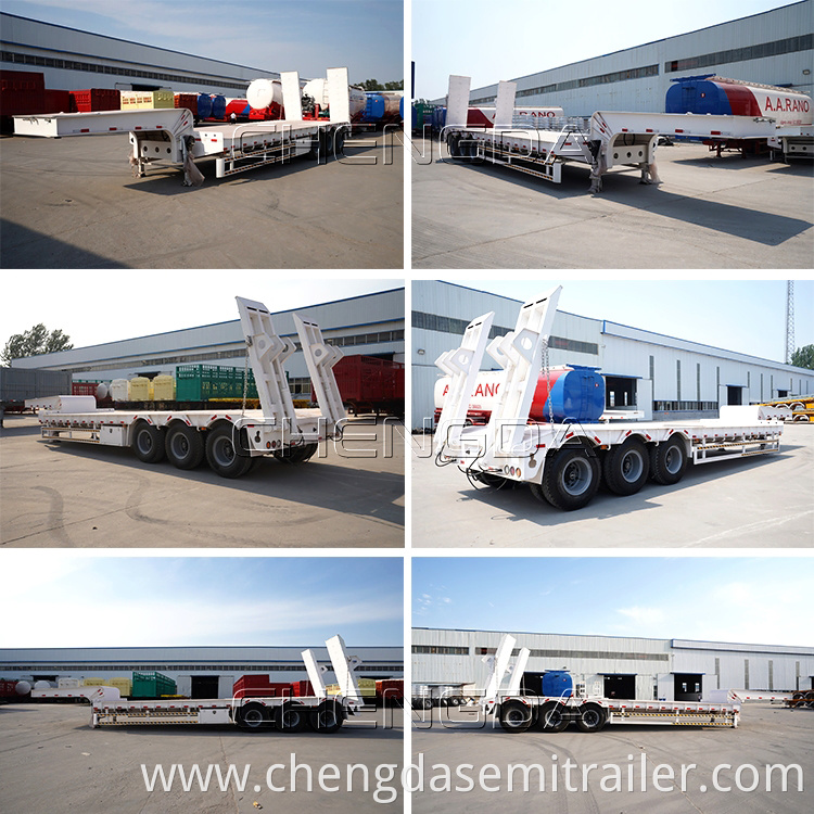 40ft low bed trailer